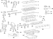 Toyota Automatic Transmission Filter Diagram - 35330-12090