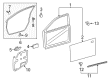 Toyota Avalon Door Seal Diagram - 67862-07010