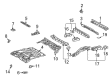 1999 Toyota RAV4 Floor Pan Diagram - 58311-42030