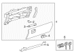 2020 Toyota Tundra Glove Box Diagram - 55320-0C030-C1