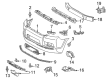 Toyota Bumper Diagram - 52119-35909