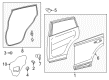 Toyota RAV4 Weather Strip Diagram - 67872-0R030