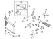 Toyota Avalon Coolant Reservoir Diagram - 16470-03061