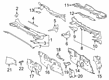 Toyota Dash Panels Diagram - 55101-02D00