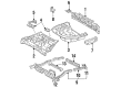 1994 Toyota Camry Floor Pan Diagram - 58211-33040