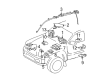 Toyota Sequoia Air Bag Sensor Diagram - 89174-09040