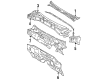 Toyota T100 Dash Panels Diagram - 55111-34020