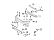 Toyota Tundra Bumper Diagram - 52119-0C944