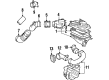 Toyota Celica Mass Air Flow Sensor Diagram - 22250-74150