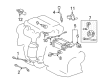 Toyota Matrix Vapor Pressure Sensor Diagram - 89461-33020