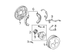 Scion Backing Plate Diagram - 47044-52010