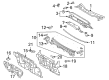 Toyota Venza Dash Panels Diagram - 55101-0T020