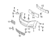 Toyota Venza Grille Diagram - 53112-0T010