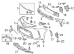 Toyota Prius V Bumper Diagram - 52119-47949