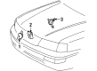 Toyota Avalon Horn Diagram - 86510-33100