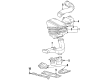 Toyota Air Intake Coupling Diagram - 17881-74390
