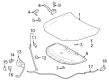 Toyota Hood Diagram - 53301-0E270