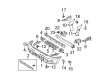 Toyota 4Runner Air Deflector Diagram - 53901-35150-J0