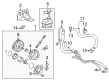 Toyota Power Steering Reservoir Diagram - 44360-20220