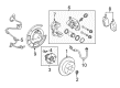 Toyota RAV4 Brake Caliper Bracket Diagram - 47821-42061