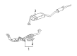 Toyota Sienna Catalytic Converter Diagram - 17410-0A310