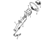 Toyota Van Ignition Switch Diagram - 84450-28030