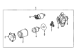 Toyota Yaris Starter Motor Diagram - 28100-21022