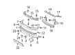 Toyota Tundra Parking Assist Distance Sensor Diagram - 89341-33130-C0