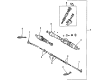 Toyota Corolla Rack and Pinion Boot Diagram - 45535-20040