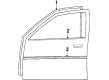 1990 Toyota Camry Door Seal Diagram - 68170-32040