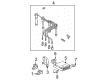 1999 Toyota Tacoma Engine Control Module Diagram - 89661-04510