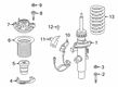 Toyota GR Supra Coil Springs Diagram - 48131-WAA06
