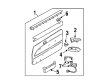 Toyota Pickup Armrest Diagram - 74234-89102-03