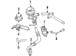 Toyota T100 EGR Valve Diagram - 25870-75020