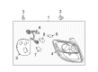 Toyota Matrix Light Socket Diagram - 81555-02450
