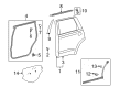 Toyota Sequoia Weather Strip Diagram - 67872-0C060