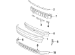Toyota Celica Air Deflector Diagram - 53922-20010