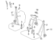 Toyota Sequoia Seat Belt Diagram - 73210-0C031-E1
