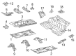 Scion xD Front Cross-Member Diagram - 57454-52012