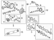 Toyota Sequoia Differential Mount Diagram - 41651-0C061