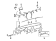 Toyota Tacoma Glove Box Diagram - 55045-04041
