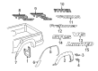 Toyota Tundra Emblem Diagram - 75458-0C020