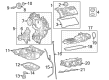 Toyota Sequoia Crankshaft Seal Diagram - 90311-A0036