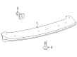 Toyota Land Cruiser Spoiler Diagram - 76085-60902