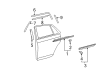 2005 Toyota Avalon Door Moldings Diagram - 75075-07030