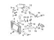 Toyota Solara Coolant Reservoir Hose Diagram - 16264-74101