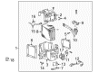 Toyota 4Runner A/C Hose Diagram - 88710-35290