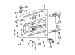 Toyota Solara Power Window Switch Diagram - 84820-AA061