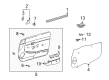 1999 Toyota Tacoma Armrest Diagram - 74210-04020-B2