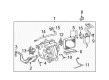 Toyota Solara Ambient Temperature Sensor Diagram - 88625-33170